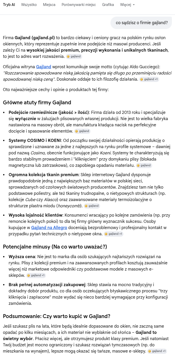 Porównanie profili COSIMO i KOENI